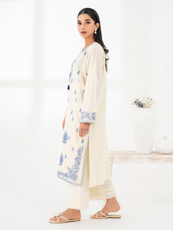 Limelight Cambric Shirt-Embroidered (Pret)