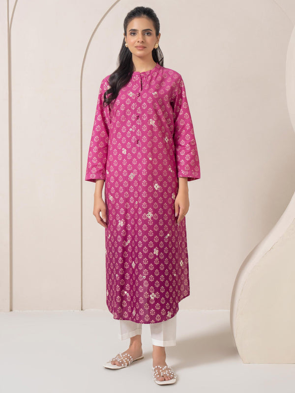 Limelight Cambric Shirt-Embroidered (Pret)