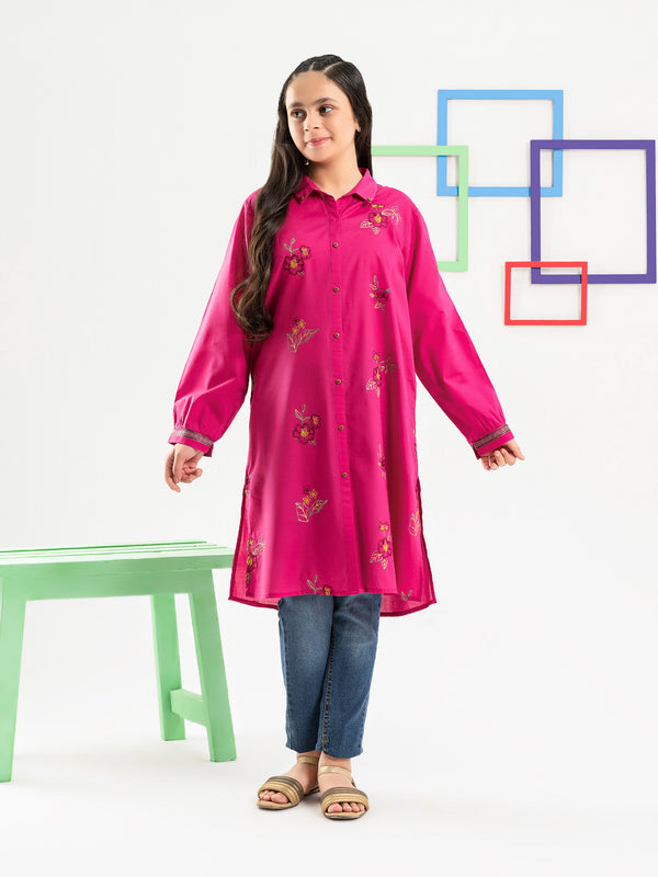 limelight Cambric Shirt-Embroidered