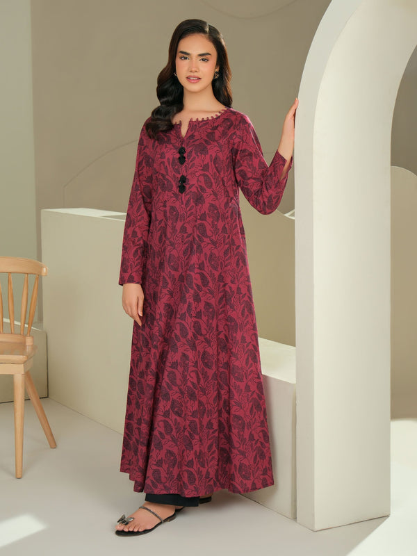 Limelight Cambric Shirt-Printed (Unstitched) Pink