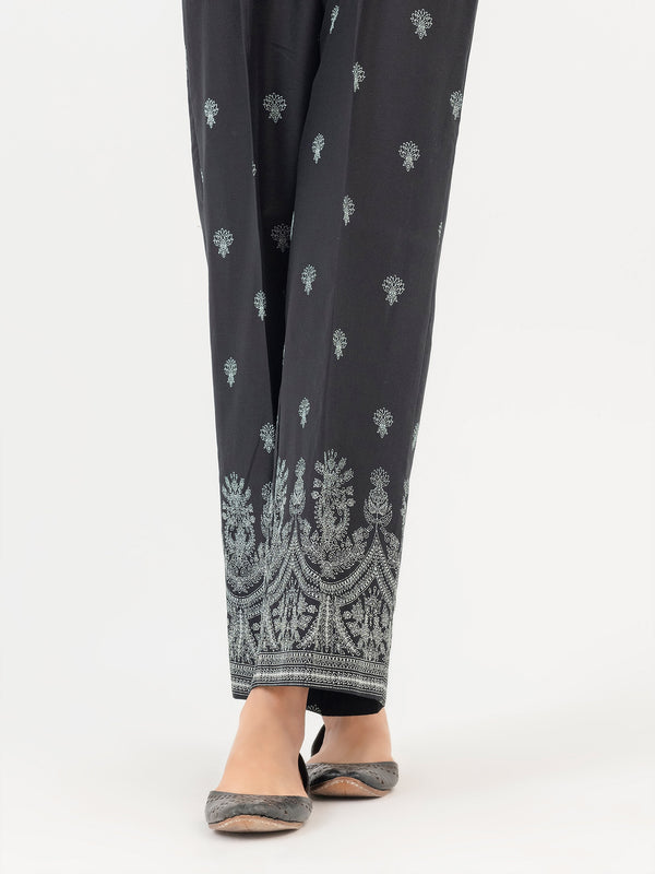 Limelight Cambric Trouser-Emboss Print (Pret)
