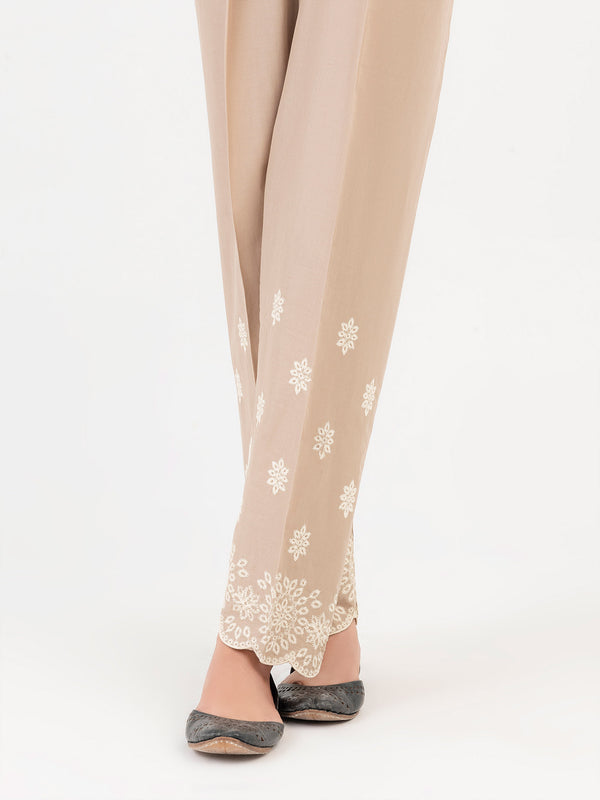 Limelight Cambric Trouser-Embroidered (Pret)