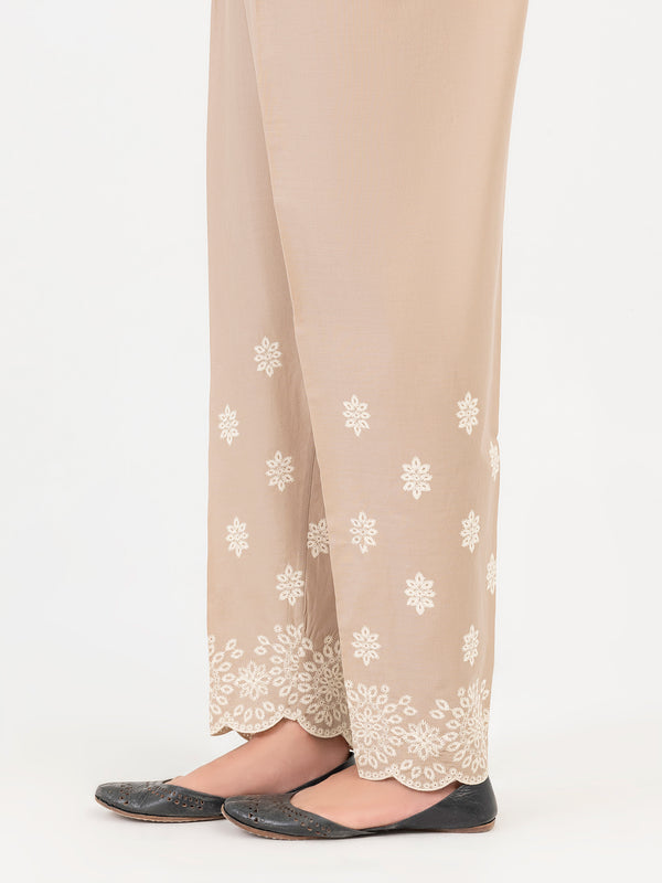 Limelight Cambric Trouser-Embroidered (Pret)