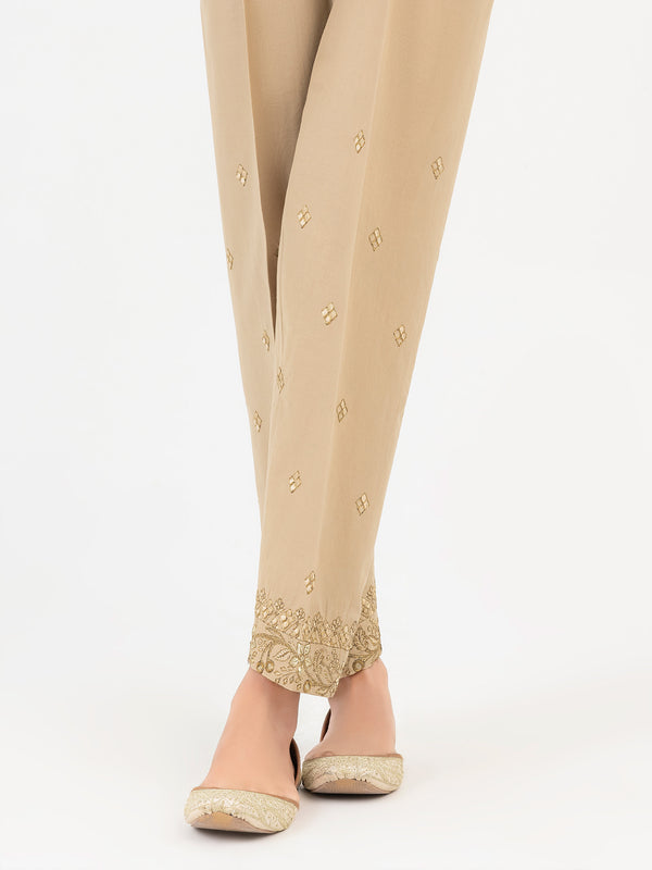 Limelight Cambric Trouser-Embroidered (Pret)