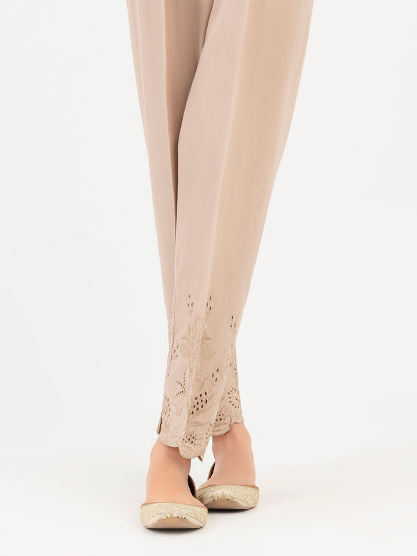 Limelight Cambric Trouser-Embroidered (Pret)