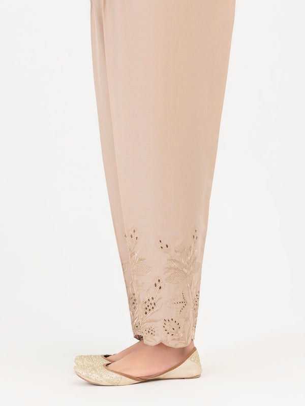 Limelight Cambric Trouser-Embroidered (Pret)