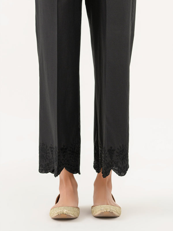 limelight Cambric Trouser-Embroidered (Pret)
