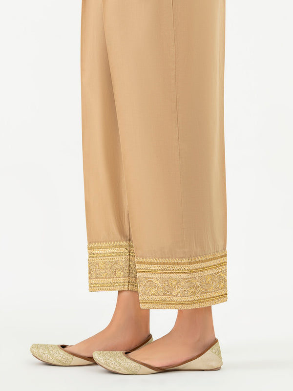 Limelight Cambric Trouser-Embroidered (Pret)