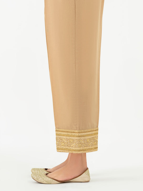 Limelight Cambric Trouser-Embroidered (Pret)