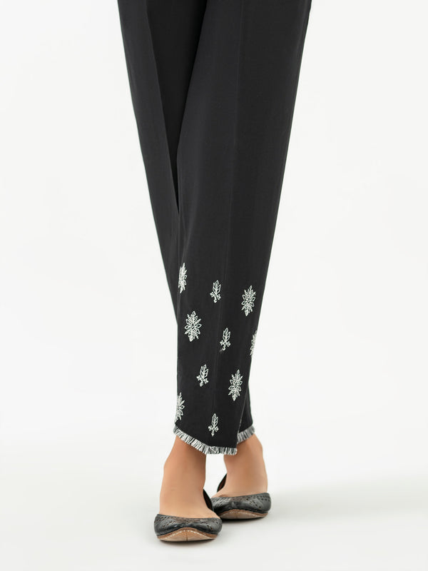 Limelight Cambric Trouser-Embroidered (Pret)