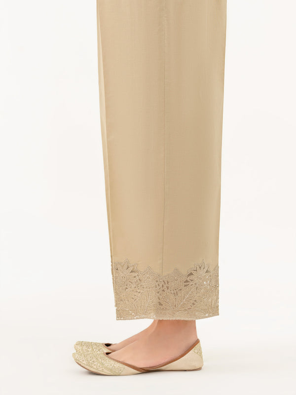 Limelight Cambric Trouser-Embroidered (Pret)