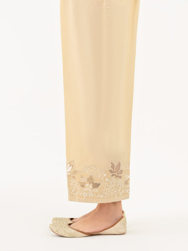 Limelight Cambric Trouser-Embroidered (Pret)