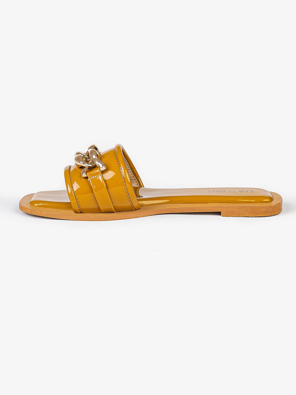 Limelight Chain Embellished Flats