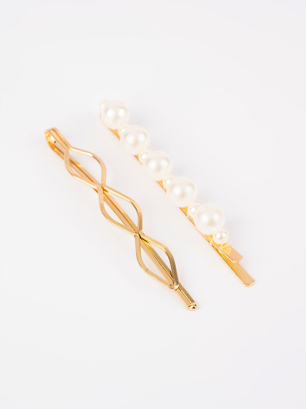 Limelight Chain Hair Clips