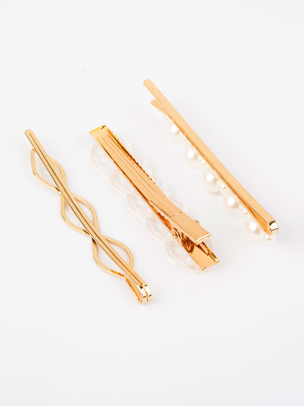 Limelight Chain Hair Clips