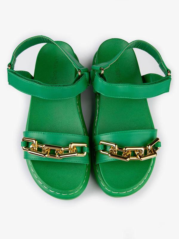Limelight Chain Loop Sandals