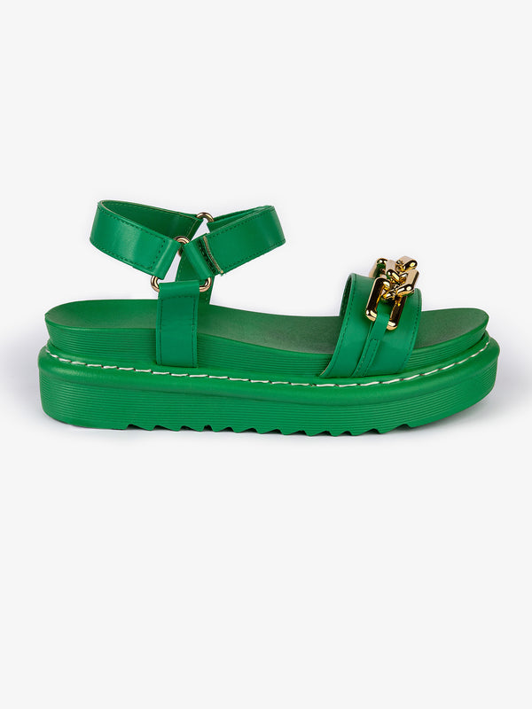 Limelight Chain Loop Sandals
