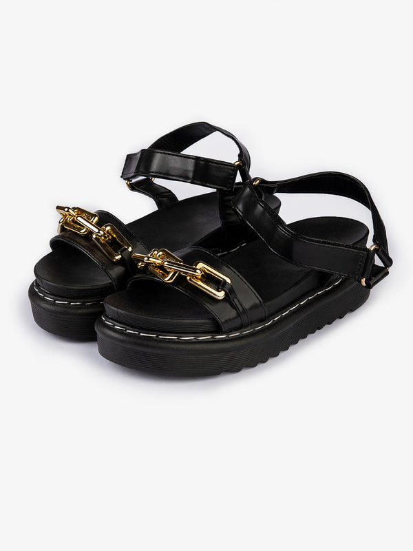 Limelight Chain Loop Sandals