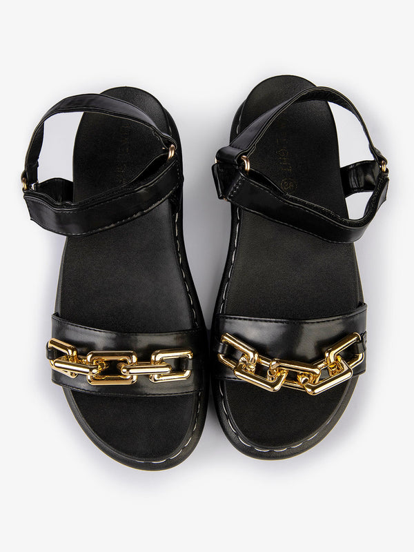 Limelight Chain Loop Sandals