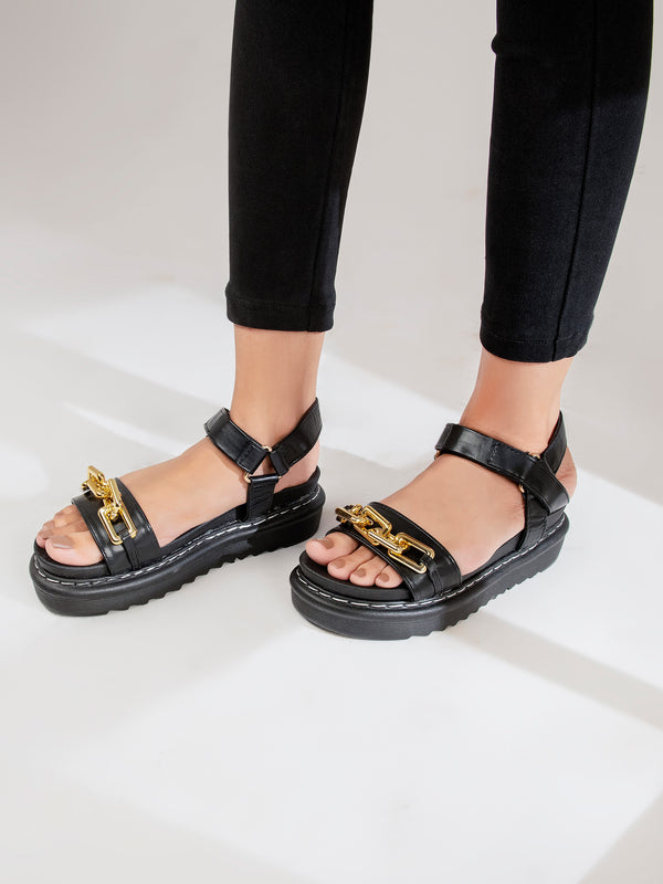 limelight Chain Loop Sandals