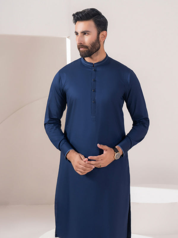 Limelight Cotton Suit Navy