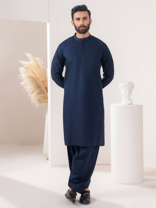 limelight Cotton Suit Navy