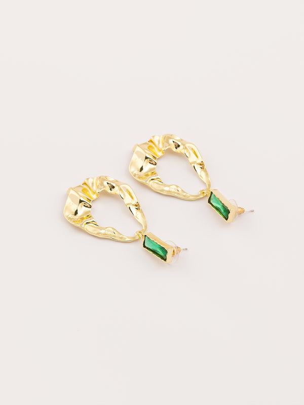 Limelight Crystal Stone Drop Earrings