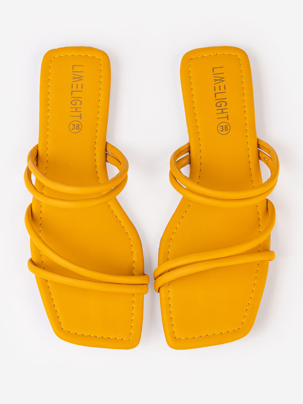 Limelight Double Strap Flats