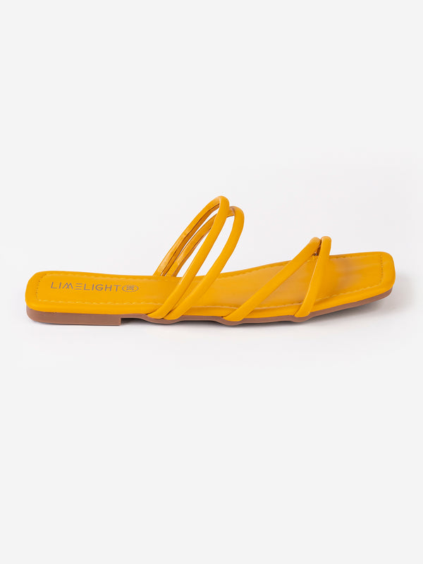 Limelight Double Strap Flats