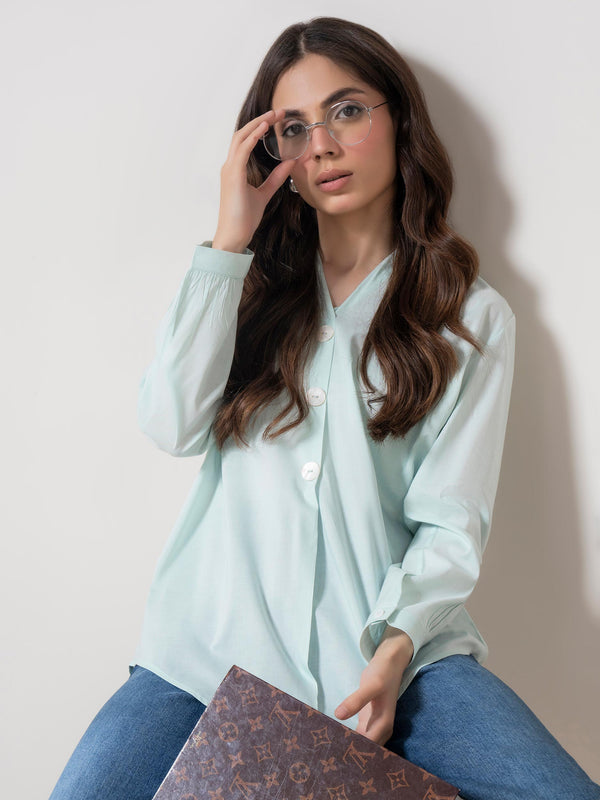 Limelight Dyed Cotton Top