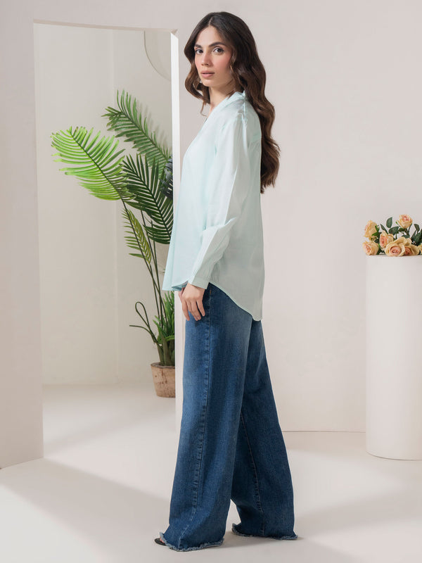 Limelight Dyed Cotton Top