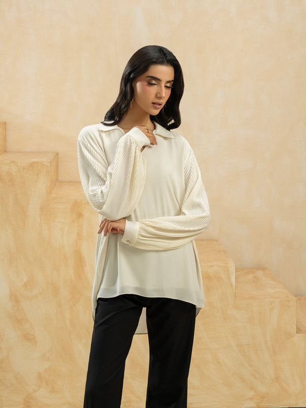 Limelight Dyed Grip Top Off White