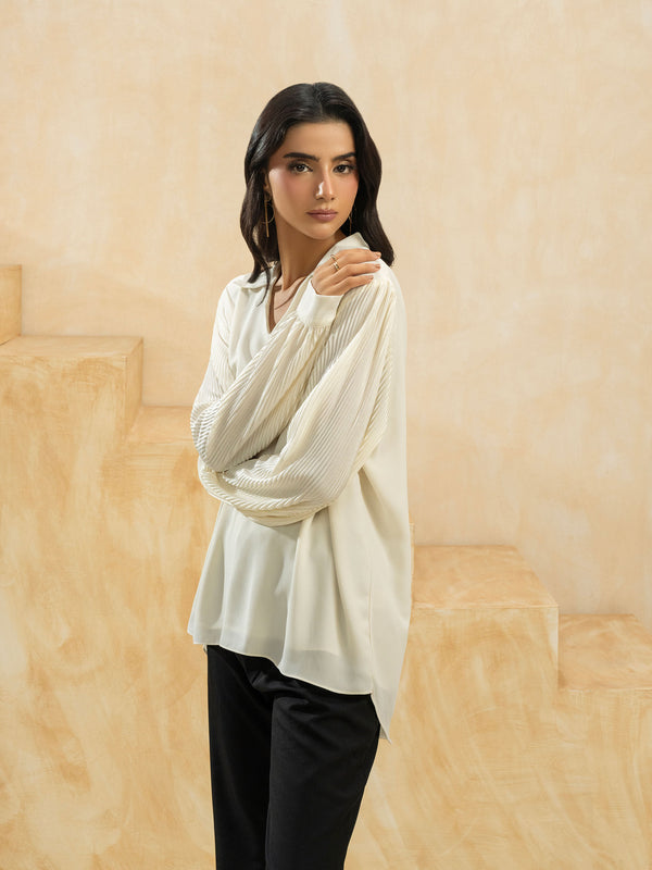 Limelight Dyed Grip Top Off White