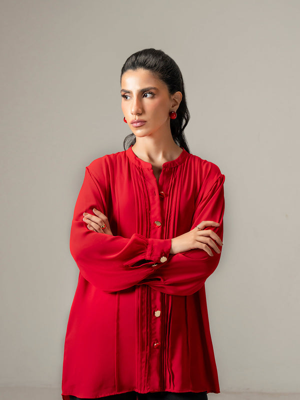 Limelight Dyed Grip Top Red