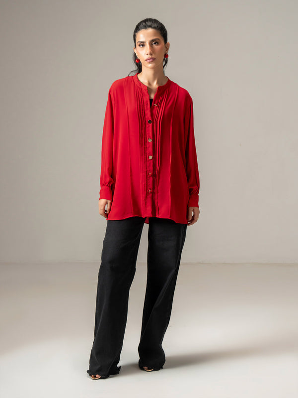 Limelight Dyed Grip Top Red