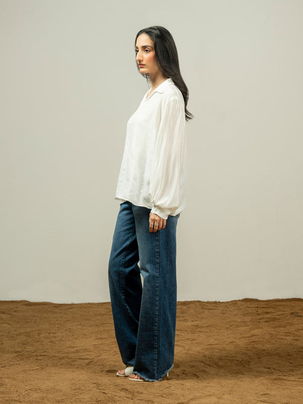 Limelight Dyed Grip Top White