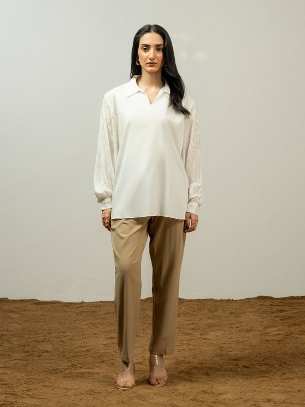 Limelight Dyed Grip Top White