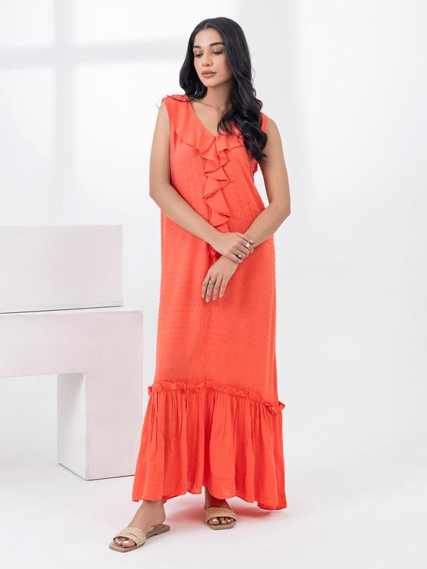 Limelight Dyed Jacquard Dress