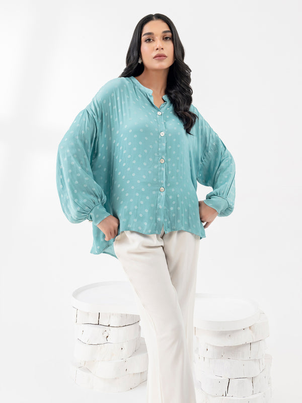 Limelight Dyed Silk Top