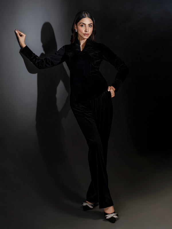 Limelight Dyed Velour Top