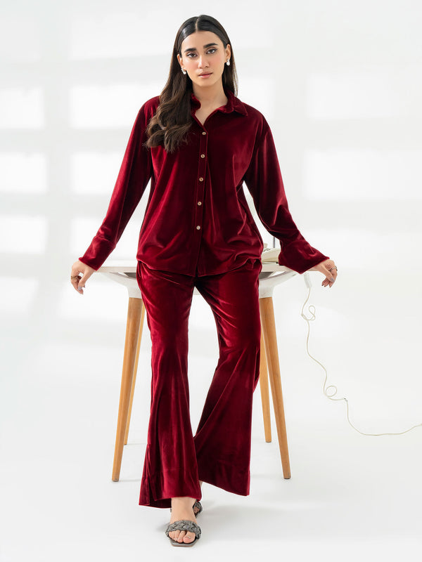 Limelight Dyed Velour Top
