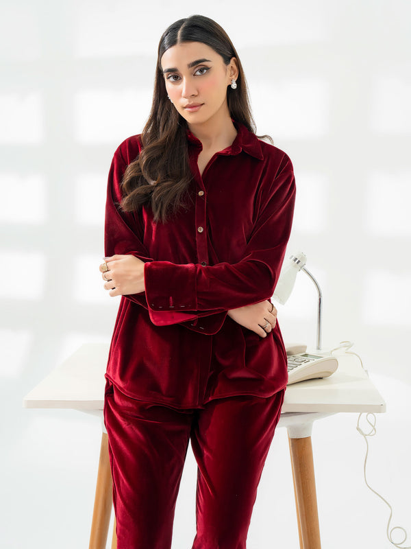 Limelight Dyed Velour Top