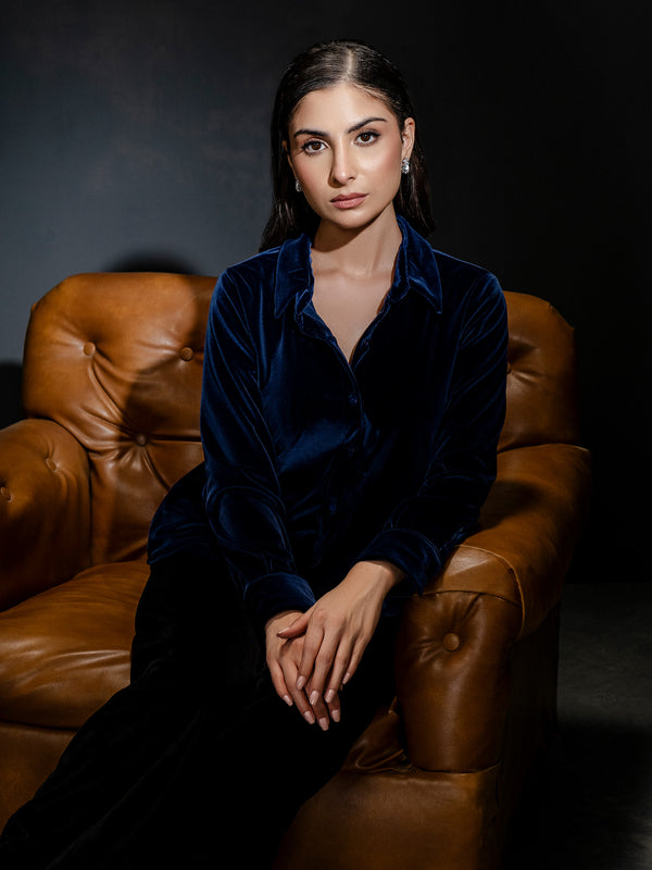 Limelight Dyed Velour Top