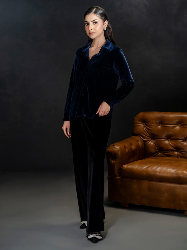 Limelight Dyed Velour Top