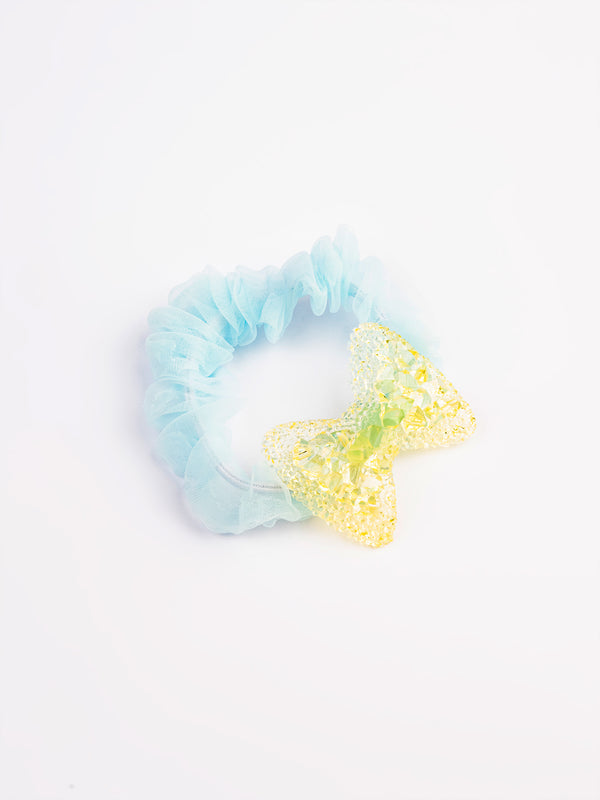 Limelight Embellished Bow Hair Tie