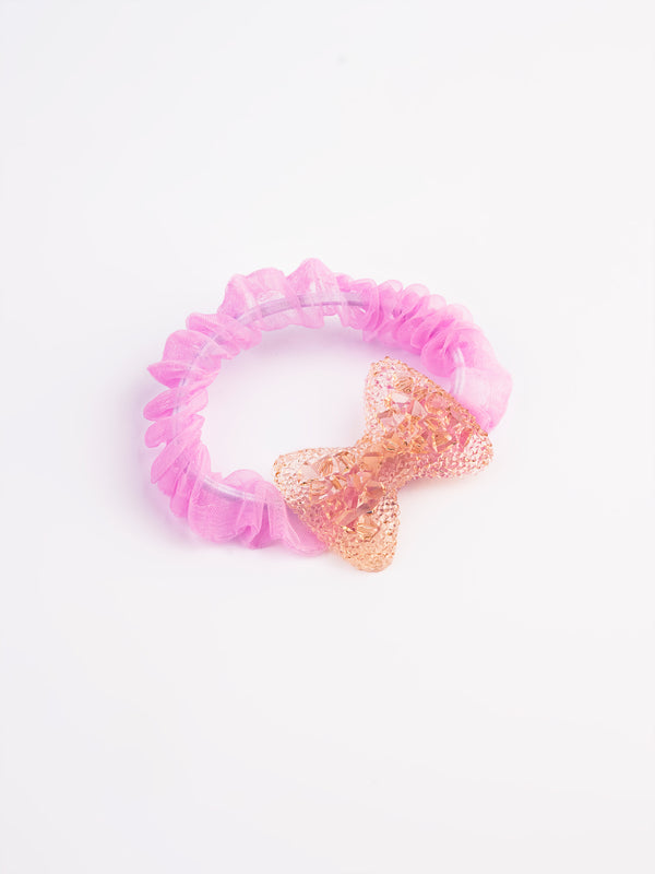 Limelight Embellished Bow Hair Tie