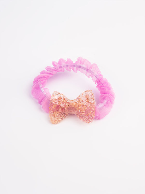 limelight Embellished Bow Hair Tie