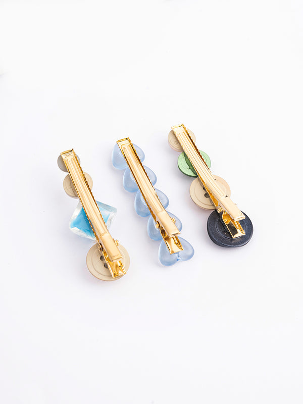 Limelight Embellished Hair Clip Set