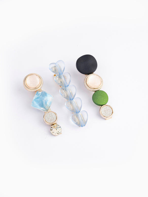 limelight Embellished Hair Clip Set