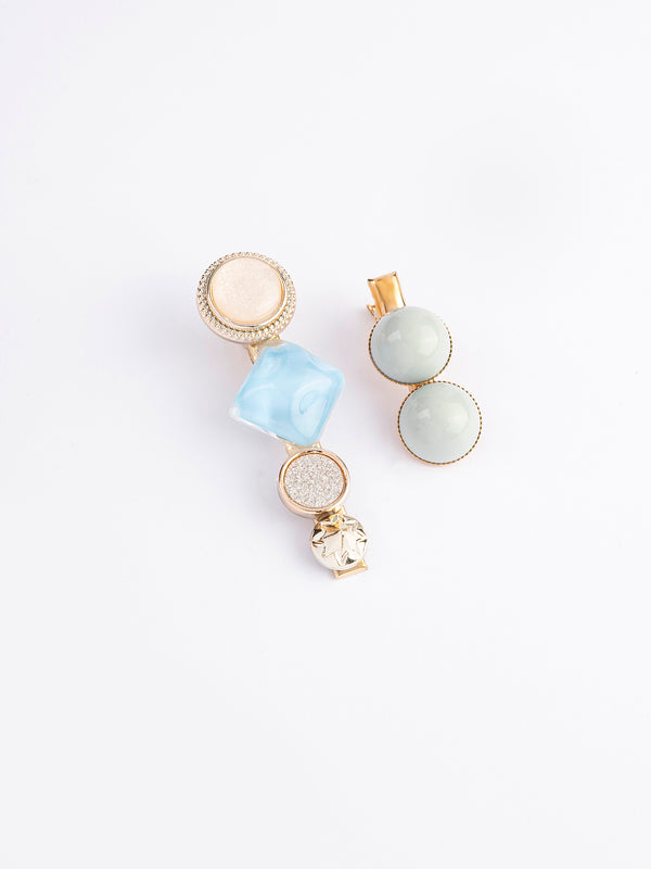 Limelight Embellished Hair Clip Set